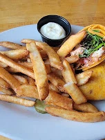 Buffalo Beer-B-Que Chicken Wrap