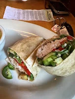 Grilled Chicken Wrap with Added Jalapeño
